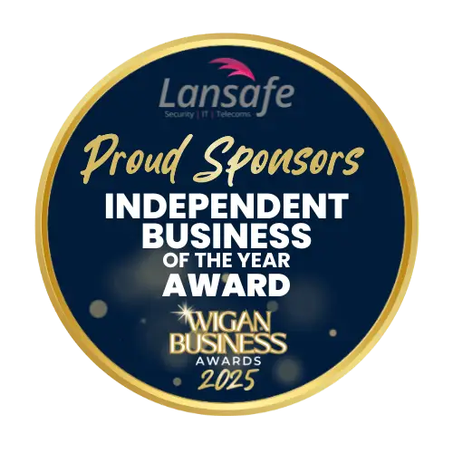 Lansafe Ltd, Independent Business of the Year award sponsors at Wigan Business Awards