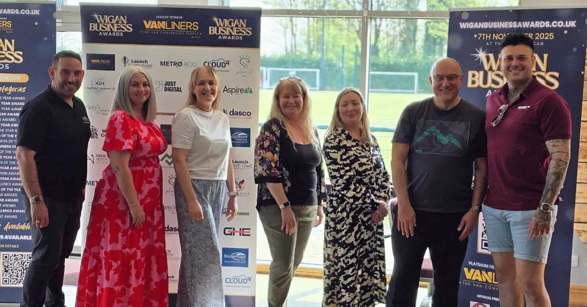 Image shows Wigan Business Awards Shortlisting panel