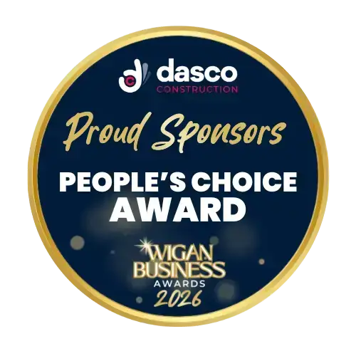 Wigan Business Awards 2026 People's Choice Awards Sponsors, DASCO Construction Ltd