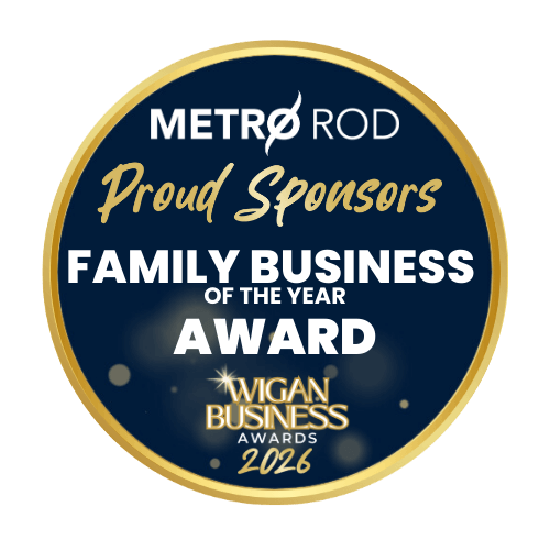 Wigan Business Awards Family Business of the Year Award sponsors, Metro Rod