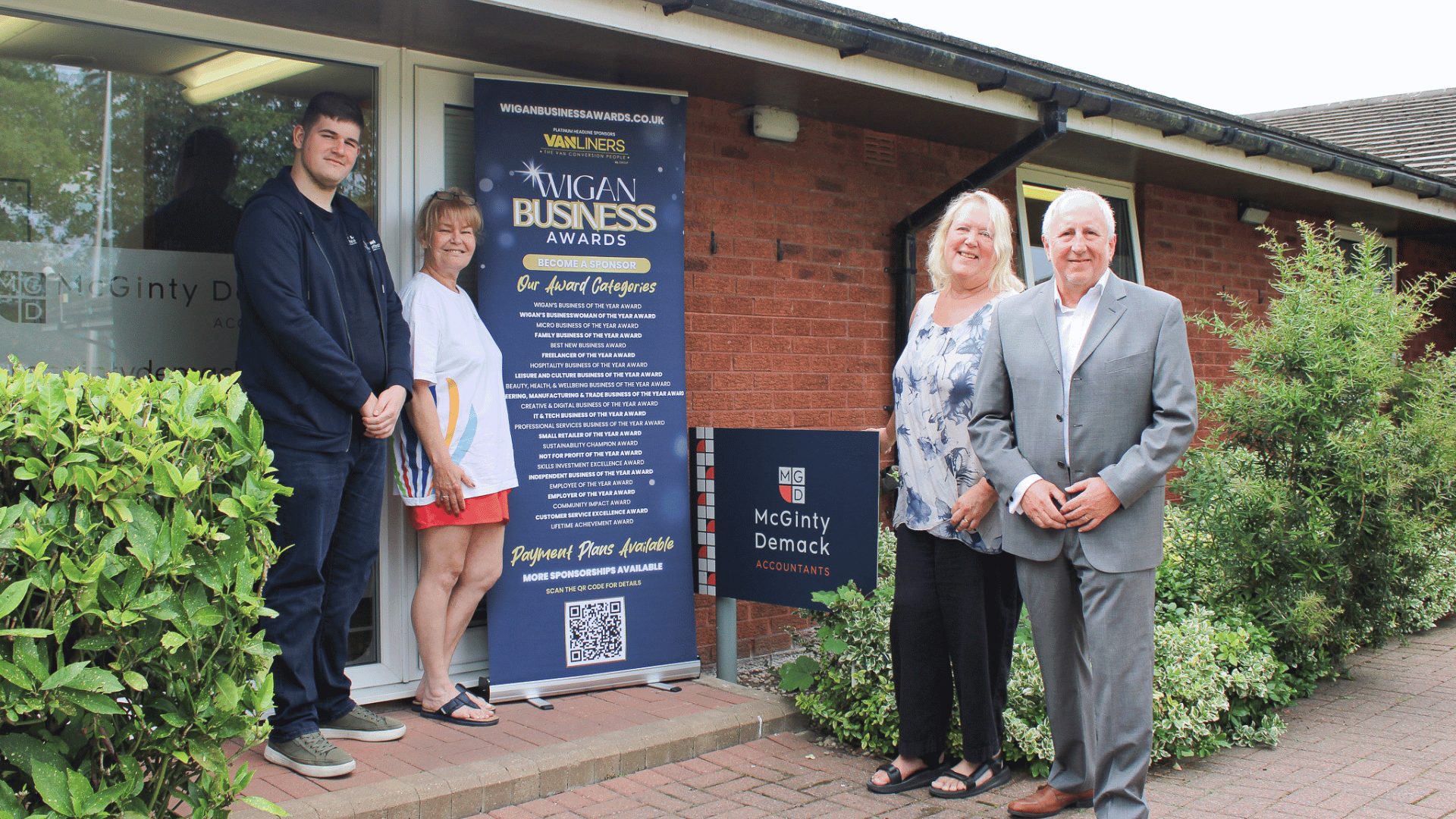 Wigan Business Awards Professional Services Business of the Year 2025 Winners, 2026 Sponsors